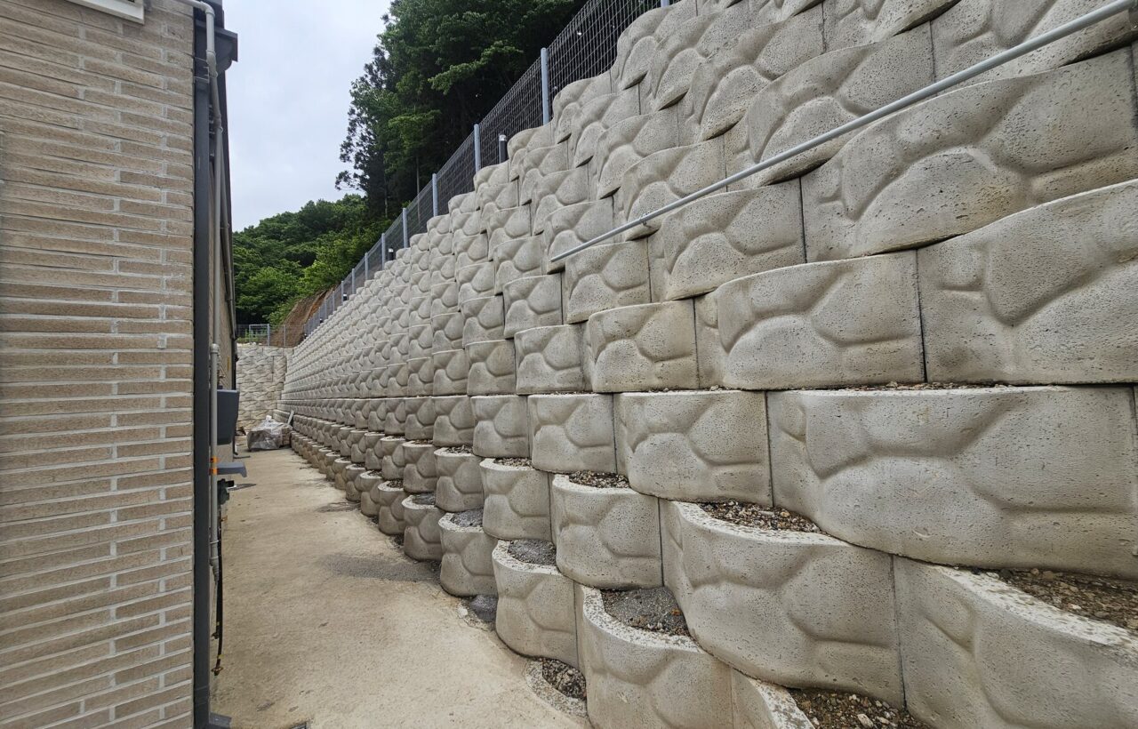 장성군 북일면 대표 주택 토목 완공 전경